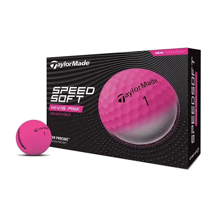 TAYLORMADE Golf Ball Unisex White Pink-5