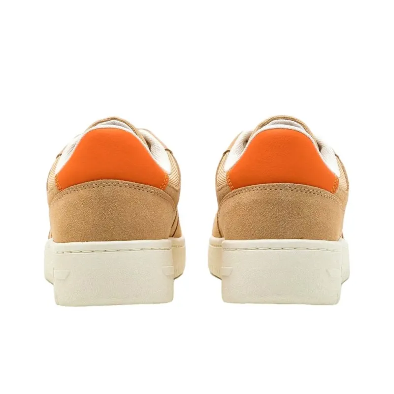 Tommy Hilfiger Low-Top Skateboard Shoes Men's Orange Yellow White-3