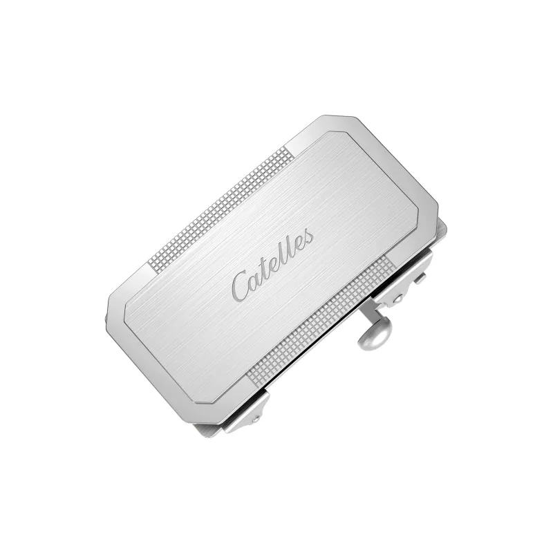 CATELLES Stainless Steel Buckle Men's 3.5cm-2