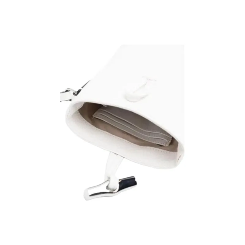 LONGCHAMP Roseau Goatskin Shoulder Bag, Crossbody Bag Extra Small Women's White-3