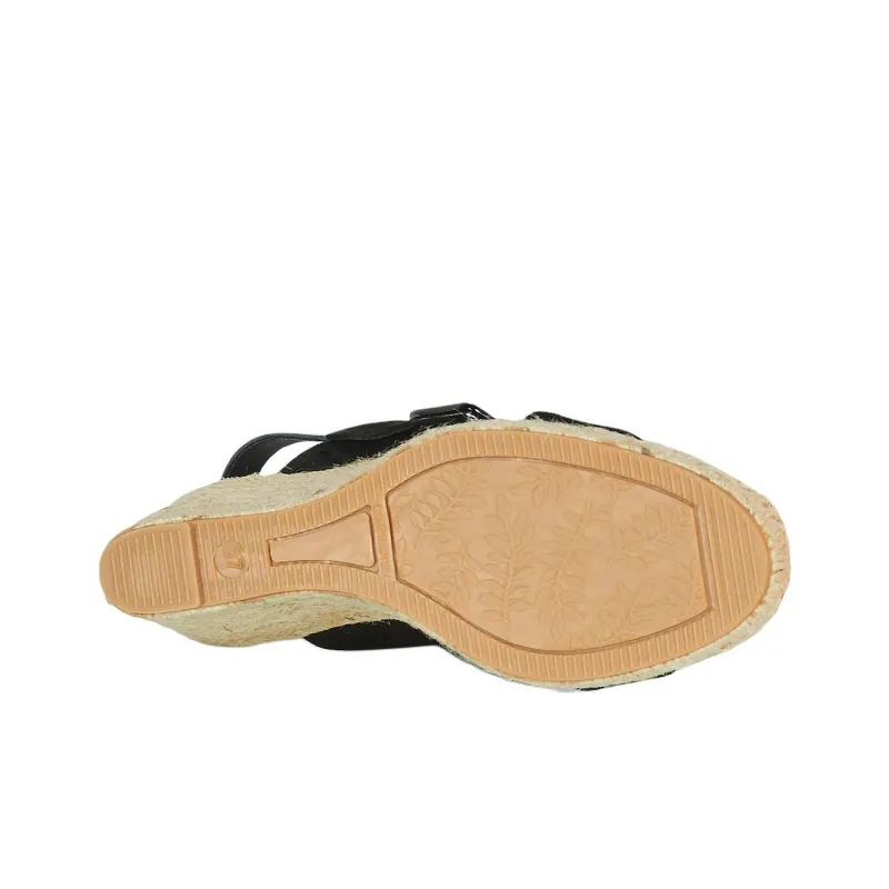 JB MARTIN Irina Strap Sandals Women's Black-6