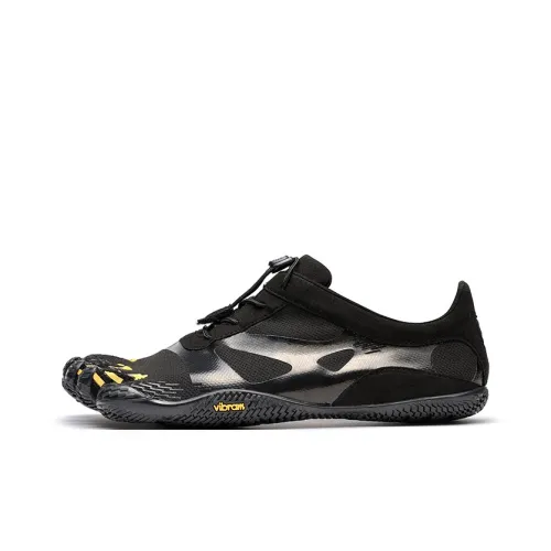 Vibram Slip Resistant Breathable Support Quick Dry Low Top Training Shoes Men's Black