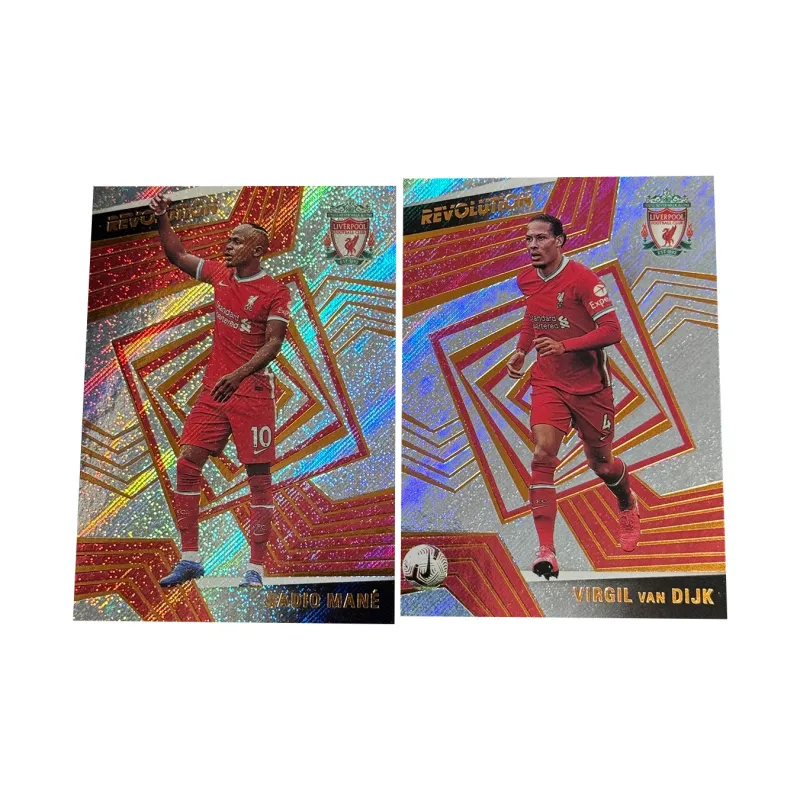 PANINI Star Card Revolution Collection Liverpool Team Van Dijk Mane Taki Bundle Out Travel Condition Sports Cards 2 Pcs-0