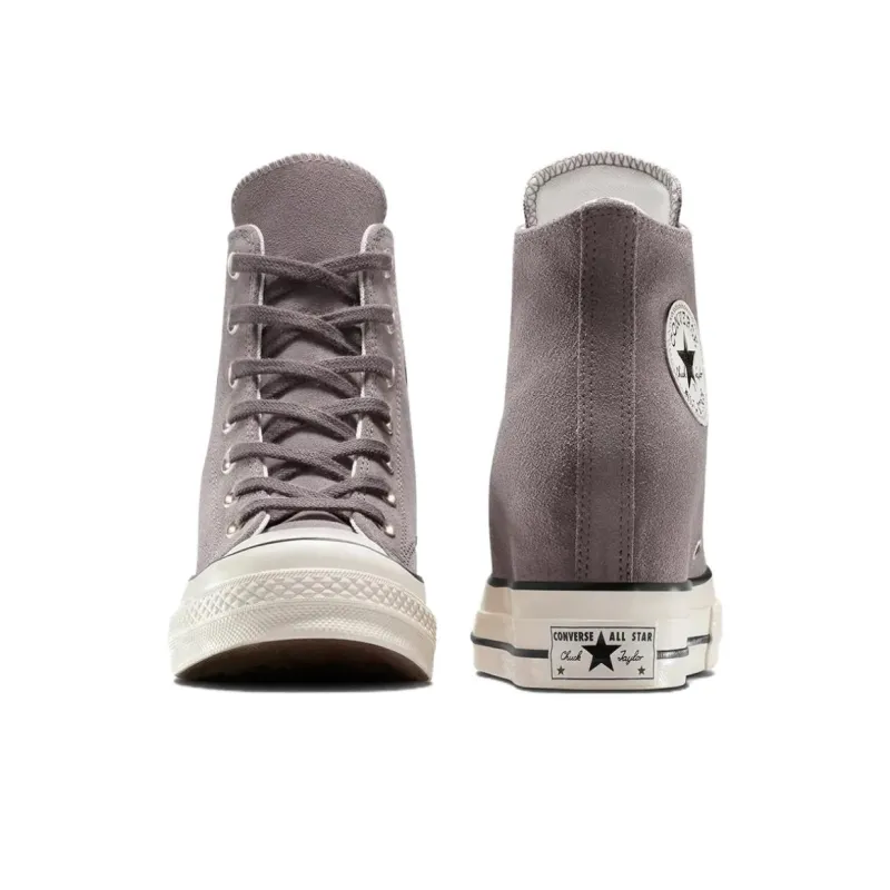 Converse Chuck 70 Anti Slip Wear Resistant High Top Skateboard Shoes Women's Purple-3