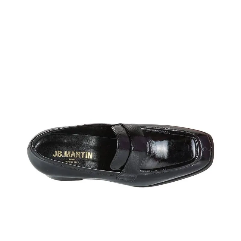 JB MARTIN Vita Chunky Heel High Heels 6cm Women's Black-5