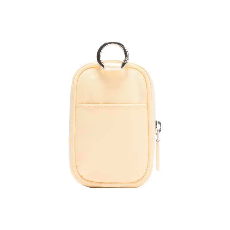 Lululemon Recycled Nylon Key Pouch Nano Unisex Butter Cream-1