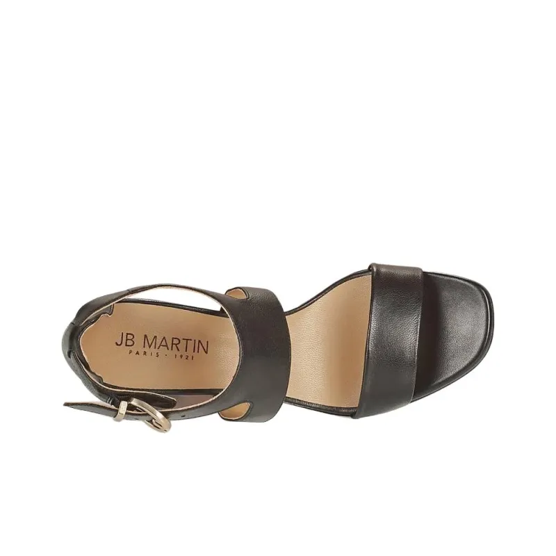 JB MARTIN 1Naweli Strap Sandals Women's Black-5
