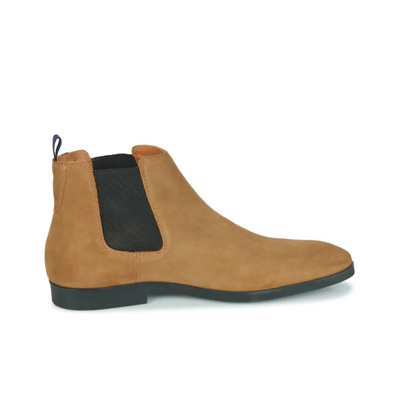 PELLET BILL Short Chelsea Boots 2cm Men's Brown-1