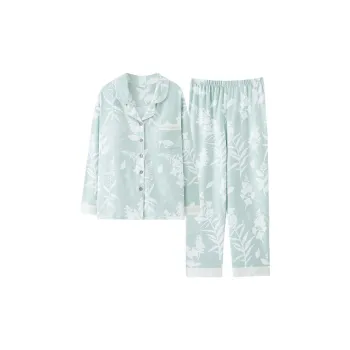 Pretty Lady Pajama Set Women's Mint Green