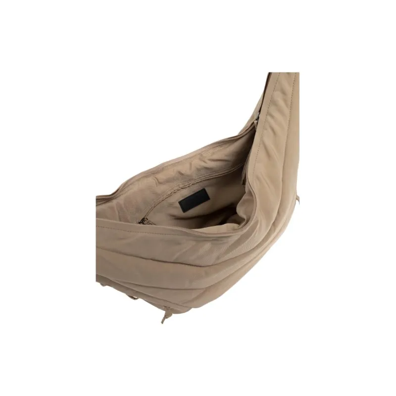 Lemaire Polyamide Croissant Bag Shoulder Bag Medium Size Unisex Beige-3