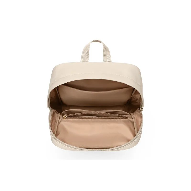 GOLF Fabric Backpack Regular Women's Apricot/Black-3