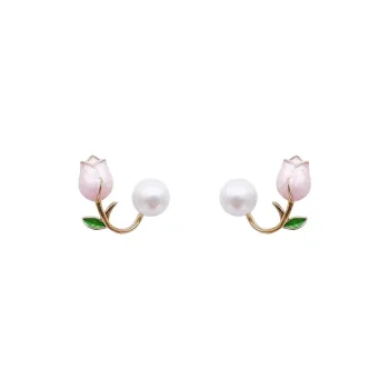 ONEKISS Gold Plated Copper Earrings Women's