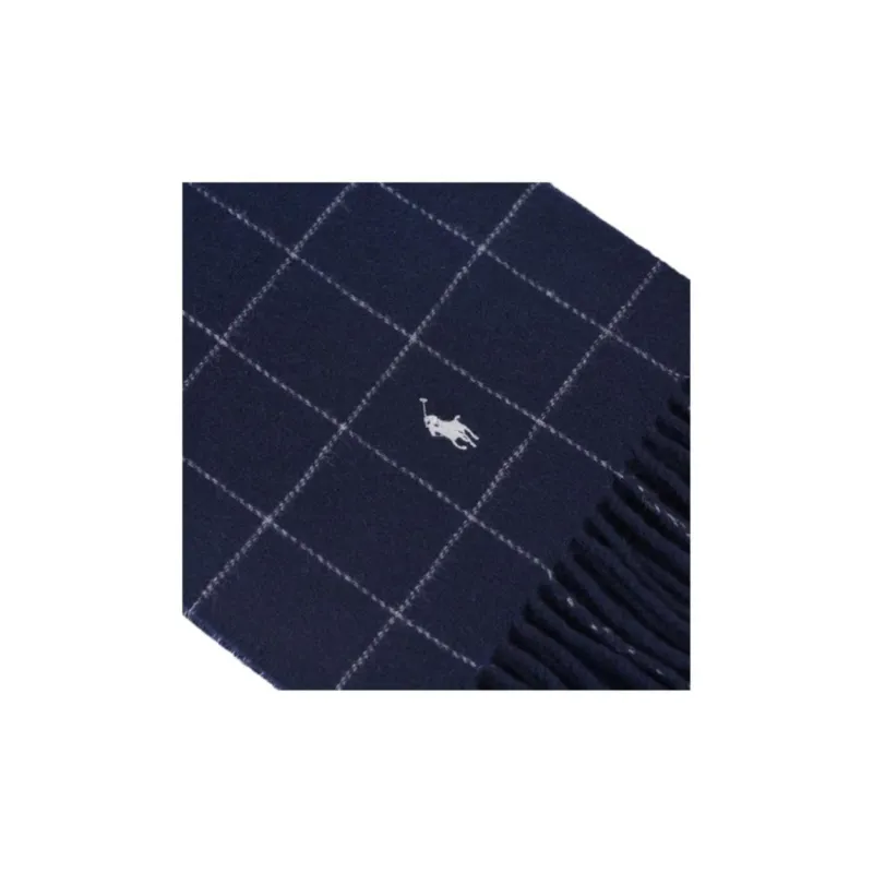 Polo Ralph Lauren Knit Scarves Unisex Marine Blue-4
