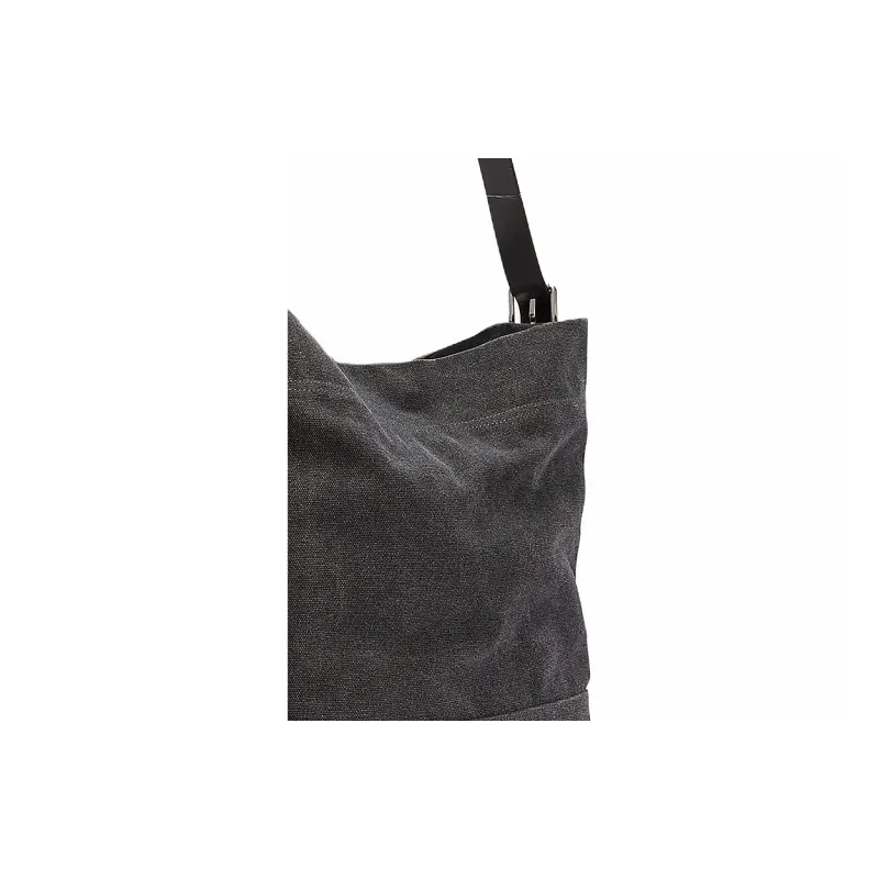 Lemaire Cotton One Shoulder Handbag Men's Black-2