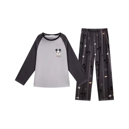 GUKOO x Disney Mickey Series Pajama Set Men's Sky Gray