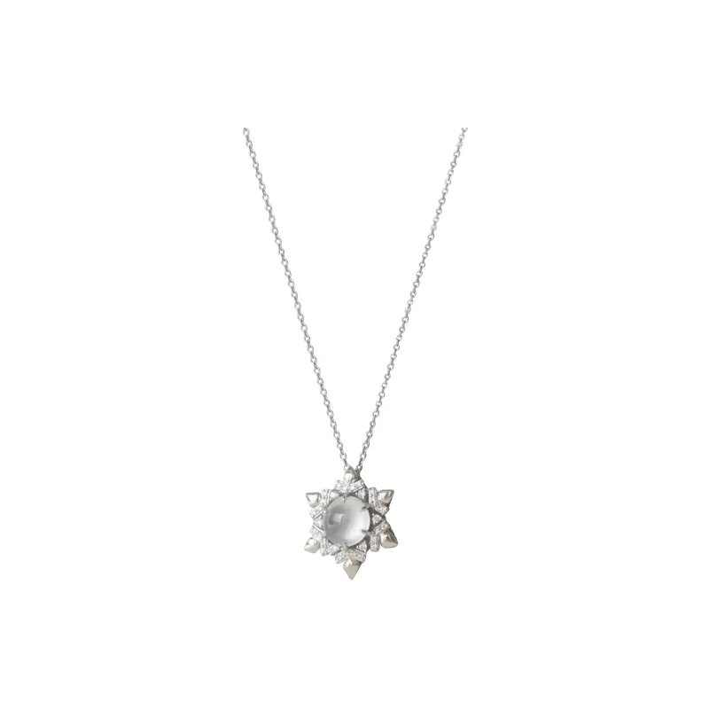 Welcome To The Treasure Chalcedony Date Confession Ritual Necklace Unisex-0