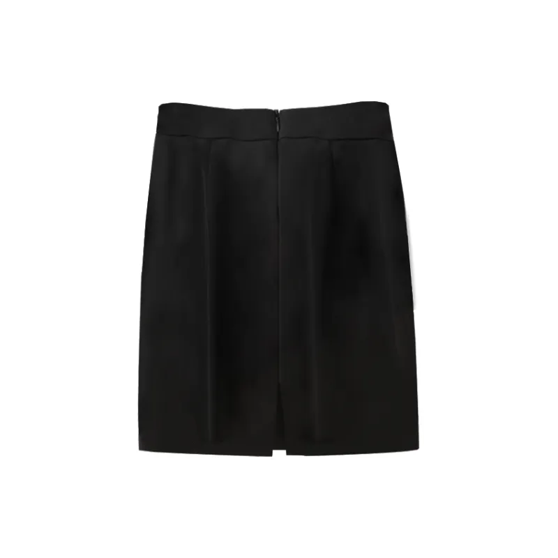 Miss Burde Casual Short Skirts Women's Black-1