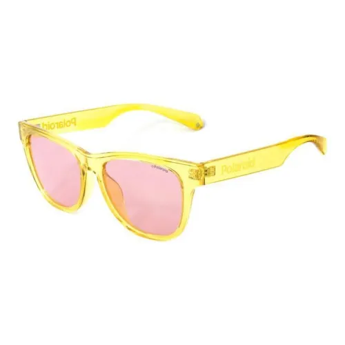 Polaroid Square Sunglasses Women's Yellow