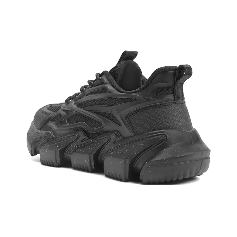 TCELLARS Slip Resistant, Abrasion Resistant, Lightweight, Height Increasing Low Top Chunky Sneakers Men's-8
