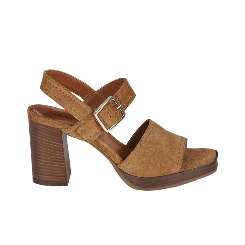 JB MARTIN DYNAS Strap Sandals 9cm Women's Light Brown-1