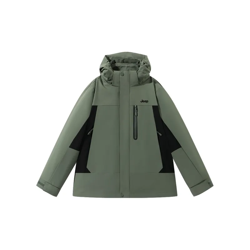Jeep Urban Living/Travel/Commuting Waterproof And Windproof Windbreaker Jacket Unisex-1