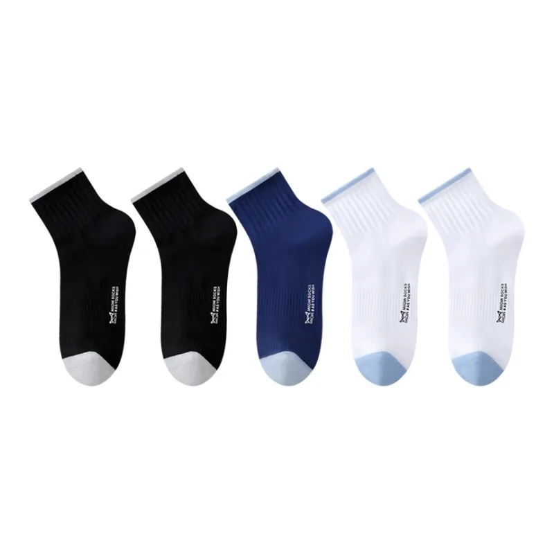 MIIOW Cool One Summer Series Mid Calf Socks Men's 5 Pack-37