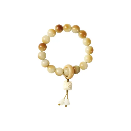 Jinghua Record Barbie Sandalwood Wooden Bracelets Unisex