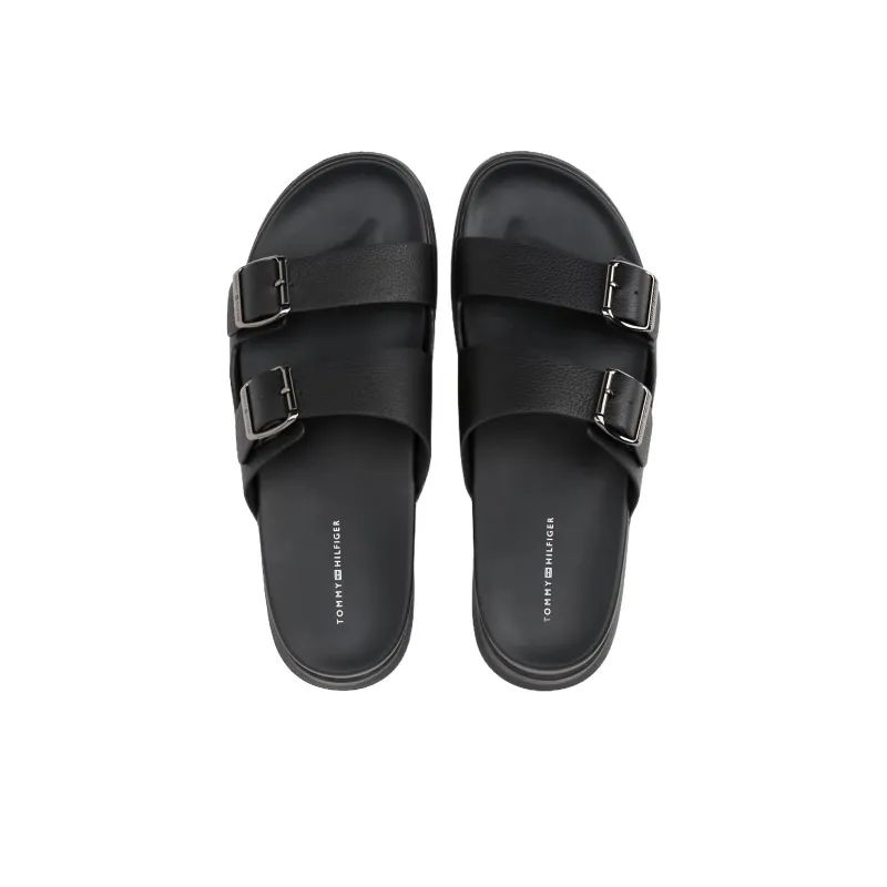 Tommy Hilfiger Slide Slippers Men's Black-3