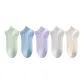 Mint Green+Ice Blue+Wisteria+Light Gray+Apricot
