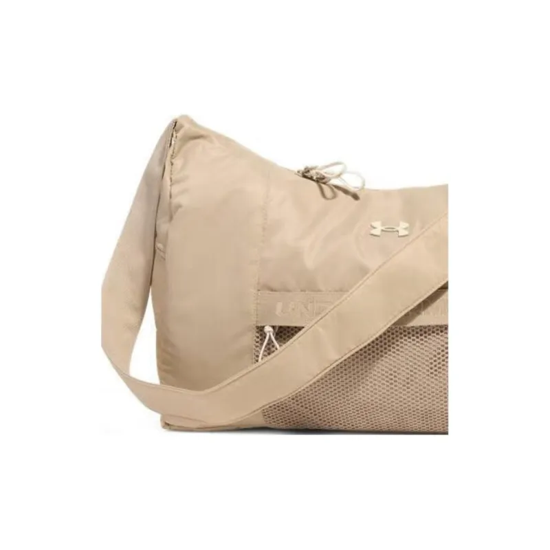 Under Armour Polyamide Crossbody One Shoulder Travel Bag Women's Khaki-4