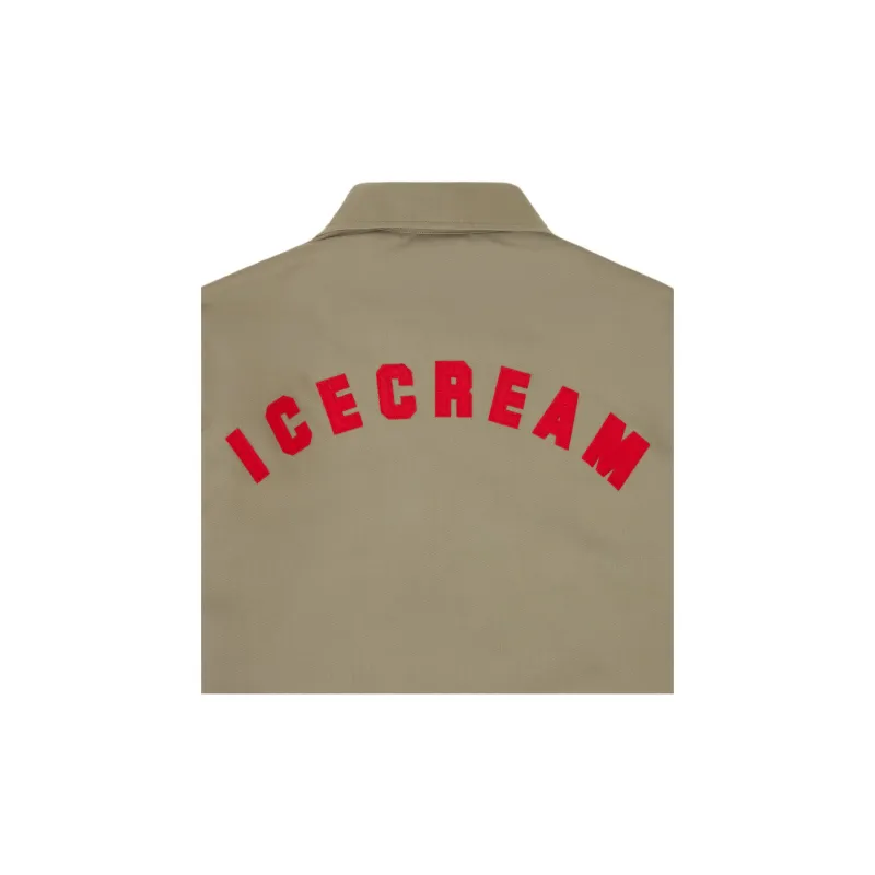 ICECREAM SS25 Jacket Unisex Khaki-3