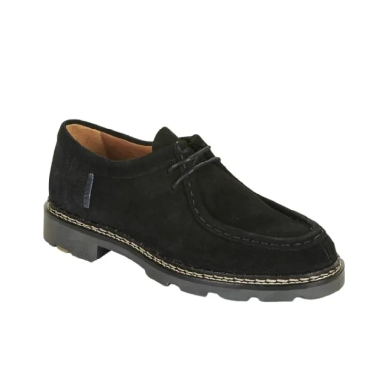 PELLET Casual Single Shoes 4cm Women's Black-2