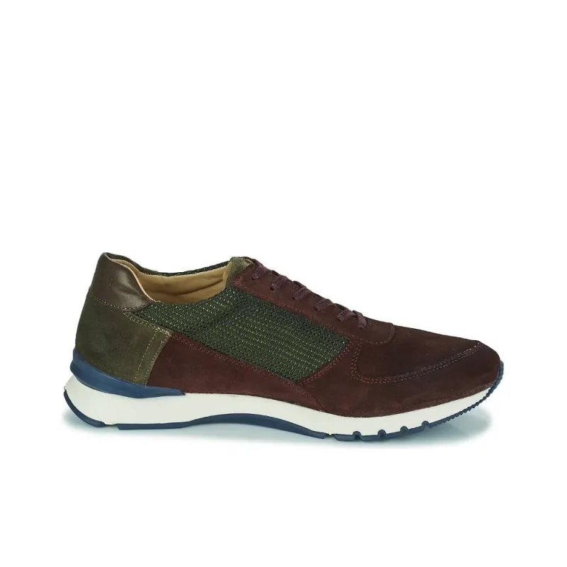 PELLET MALO Slip-Resistant Low-Top Casual Shoes Men's Green Brown-1