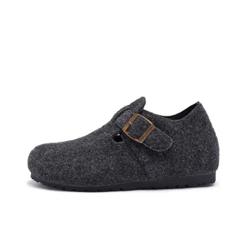 AGSDON Casual Single Shoes 4.5cm Women's Gray