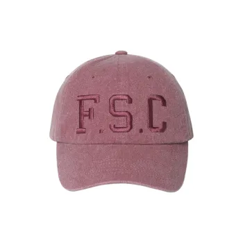 FILA Twill Cotton 100% Cotton Baseball Caps Unisex Pink