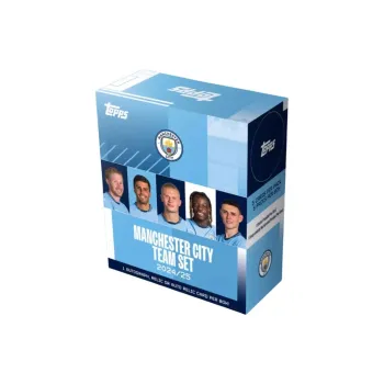 Topps Manchester City Teamset Player Card Sports Cards Whole Box
