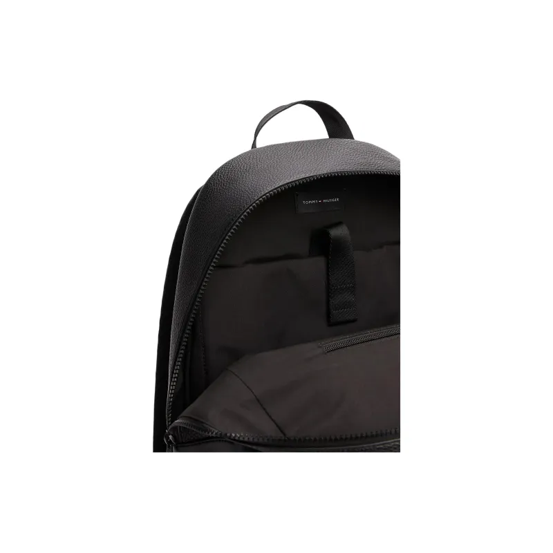 Tommy Hilfiger Polyurethane Backpack Men's Black-3