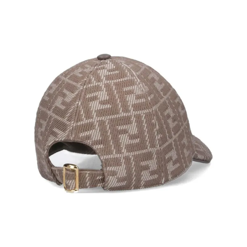 FENDI Ff Jacquard Baseball Cap-1