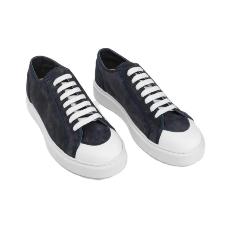 DOUCAL'S Low Top Skateboard Shoes Men's Blue-2