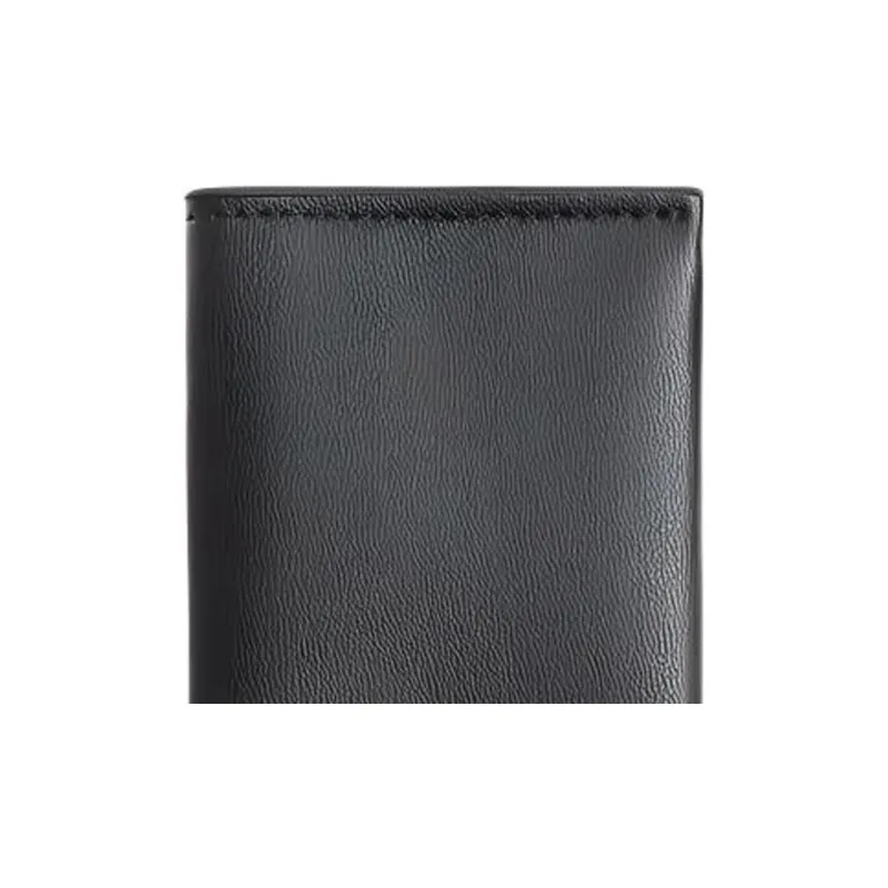 ZARA Polyurethane Card Holder Regular Men's Black-2