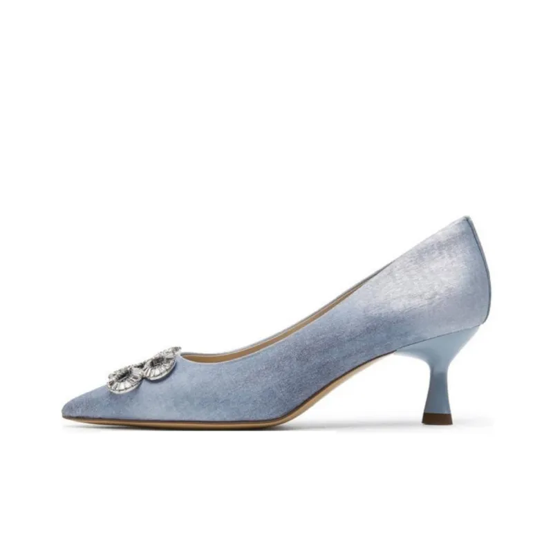 Joypeace Sky Full Of Stars Slim Heel High Heels Women's-0