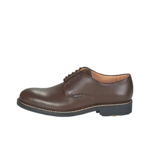PELLET Dress Shoes Men Low-Top Brown