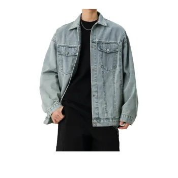 MXDT Denim Jackets Unisex Blue