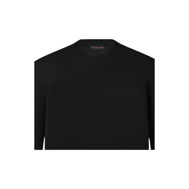 LOUIS VUITTON 1A9VV9 Lvse Lv Embossed Crewneck-4