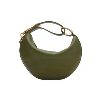 Burberry Knight Calfskin Handbag Women's Green