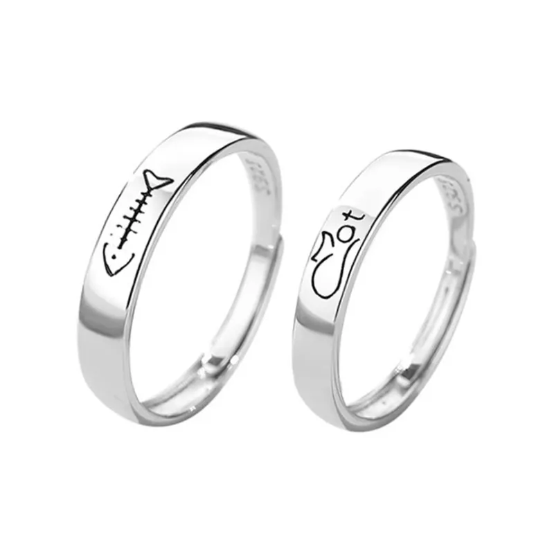 CHIC-ZONE 925 Sterling Silver Rings Unisex-0