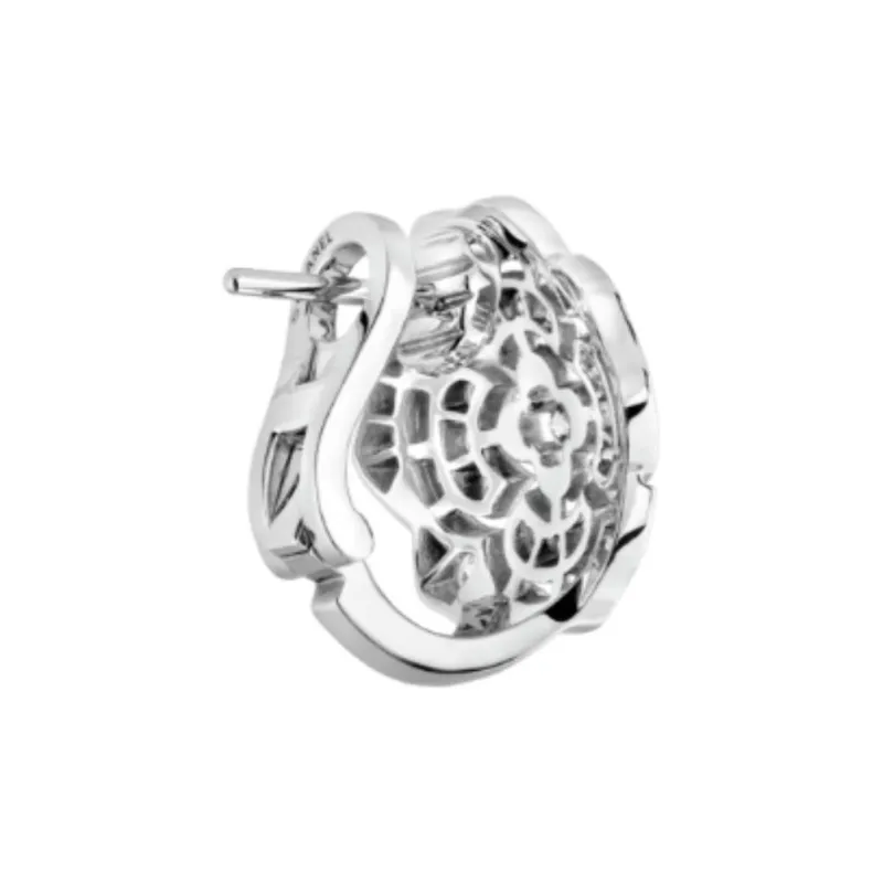 CHANEL 18kt White Gold Bouton De Camélia Diamond Ring-2
