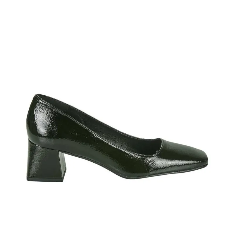 JB MARTIN 1Viva Block Heel High Heels 6cm Women's Green-1