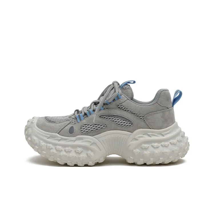 MASOOMAKE Breathable Lightweight Height Increasing Low Top Chunky Sneakers Women's-14