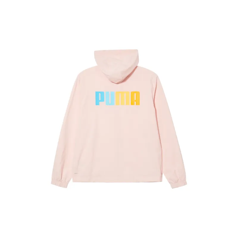 PUMA Casual Jackets Coats Unisex Pink-1